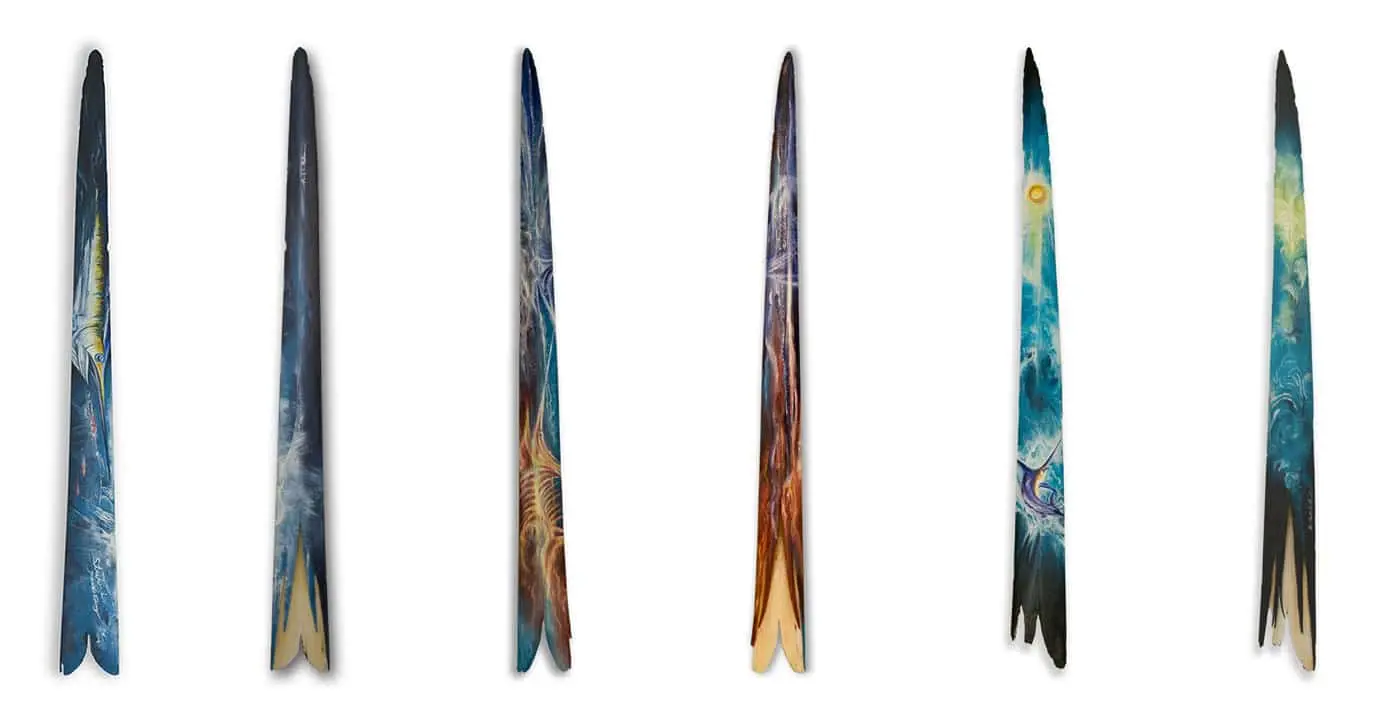 Custom Painted Sword Fish Bills