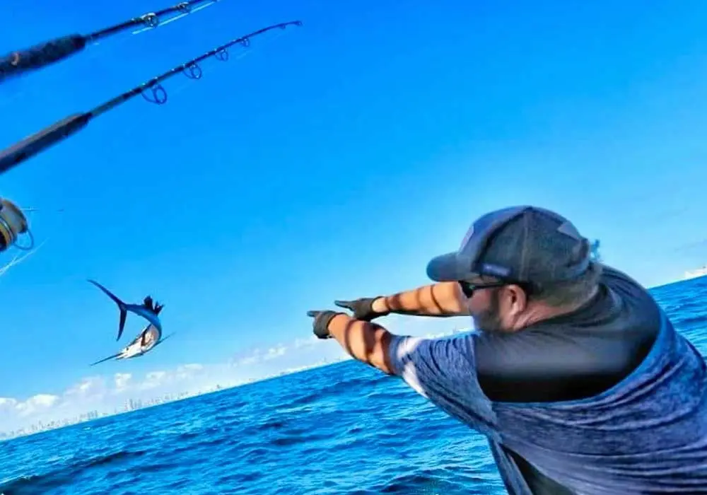 Mark The Shark charter action, photo 3