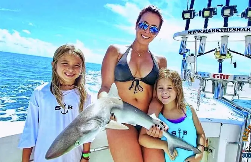 Rare Blanket Octopus: Monster Kids fishing charter photo