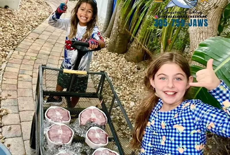 Kids & Sailfish: Monster Kids fishing charter photo